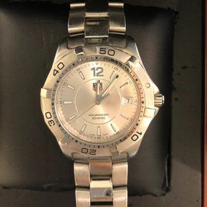 Tag Heur Aquaracer Men's Watch Steel Frame
